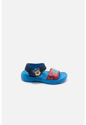 Sandalias De Paw Patrol Azul Y Rojo Para Niño 25