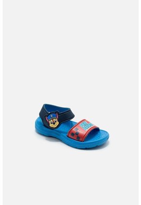 Sandalias De Paw Patrol Azul Y Rojo Para Niño 25