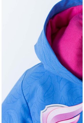 Chaqueta De Paw Patrol Con Capucha Azul Y Fucsia Para Niña 2T A 5T 3T
