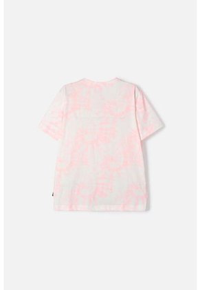Camiseta De Bob Esponja Manga Corta Coral Para Niña 6