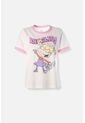 Camiseta De Los Rugrats Regular Fit Para Mujer XL de Nickelodeon