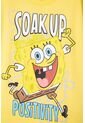 Camiseta De Bob Esponja Manga Corta Amarillo Para Niño 4 de Nickelodeon
