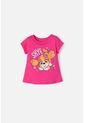 Camiseta De Niña, Manga Corta Fucsia De Paw Patrol 4T de Nickelodeon