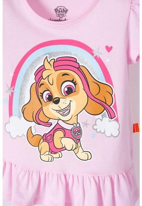 Conjunto De Paw Patrol Con Leggins Rosado Para Niña 2T A 5T 4T
