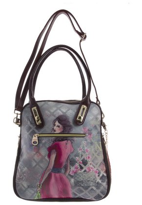 Bolso Nicole Lee Rojo-Multicolor