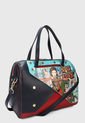 Bolso Azul-Multicolor Nicole Lee New York Drive Baul de Nicole Lee