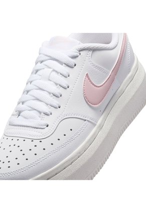 Tenis Mujer Nike Court Vision Alta Blanco