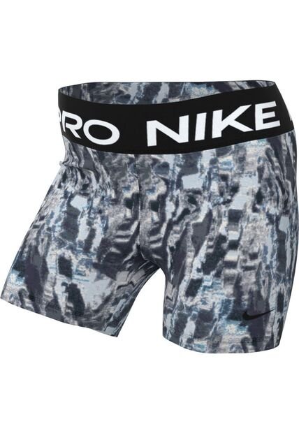 Short Mujer Nike Nikepro Dry-Fit Mid-Rise 3In Short - Azul