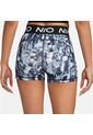 Short Mujer Nike Nikepro Dry-Fit Mid-Rise 3In Short - Azul de Nike