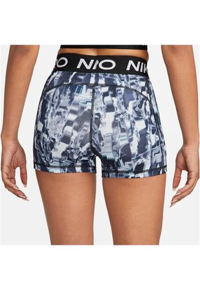 Short Mujer Nike Nikepro Dry-Fit Mid-Rise 3In Short - Azul