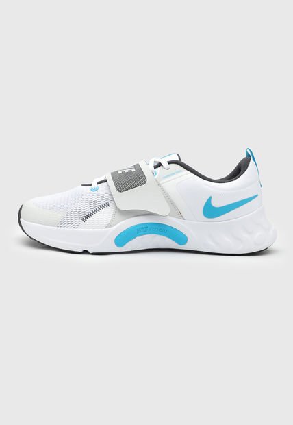 Tenis Training Blanco-Celeste-Gris Nike Renew Retaliation 4