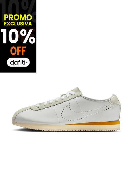 Tenis Mujer Lifestyle Nike Cortez Leather Blanco
