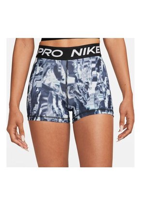 Short Mujer Nike Nikepro Dry-Fit Mid-Rise 3In Short - Azul