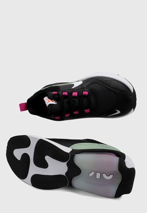 Tenis Lifestyle Negro-Blanco-Verde-Fucsia Nike Air Max Verona