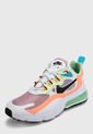 Tenis Lifestyle Blanco-Lila-Verde-Coral Nike Air Max 270 React SE de Nike