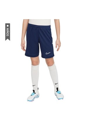 Pantaloneta Nike Academy Niño-Azul/Blanco