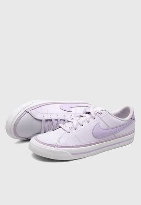 Tenis Lifestyle Lila-Blanco Nike Court Legacy
