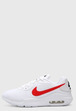 Tenis Lifestyle Blanco-Rojo Nike Air Max Oketo