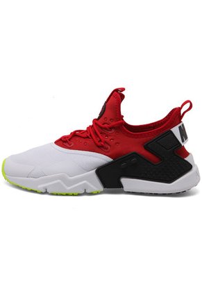 Tenis Lifestyle Blanco-Rojo-Negro Nike Air Huarache Drif