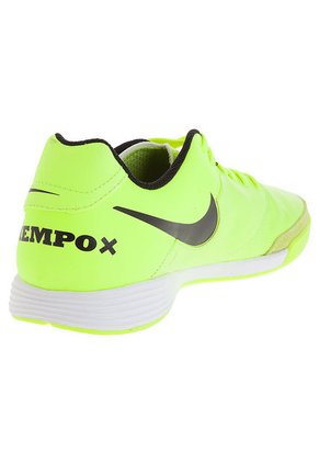 Fútbol  Amarillo Fluorescente-Negro Nike TIEMPOX GENIO II LEATHER IC