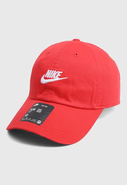 Gorra Rojo-Blanco Nike Club