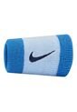 Muñequera Deportiva Nike Swoosh Doublewide - Blue - Azul de Nike