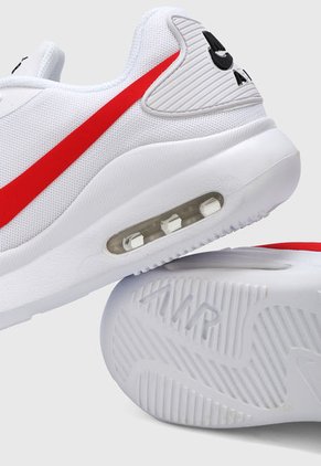Tenis Lifestyle Blanco-Rojo Nike Air Max Oketo