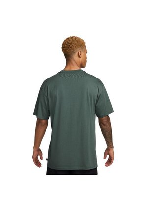 Camiseta Nike Sb T Shirt-Verde/Dorado