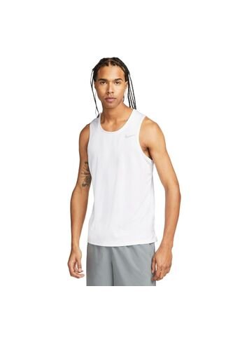 Camiseta Esqueleto Nike Miler Tank-Blanco Nike