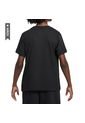 Camiseta Nike K Nsw Tee Boxy 1 Futura Niño-Negro de Nike