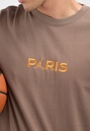Camiseta Café-Naranja NIKE PSG-Jordan
