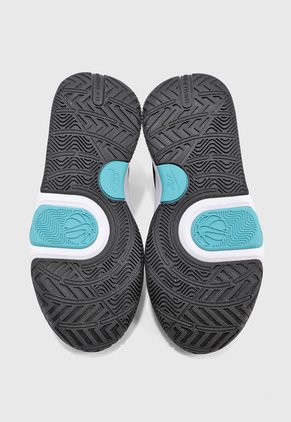 Tenis Basketball Negro-Azul-Rojo Nike Hustle D 11 SE