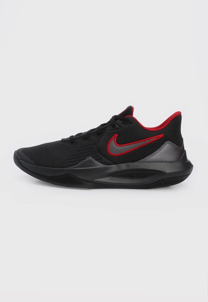 Tenis Basketball Negro-Rojo Nike Precision V - Compra Ahora | Dafiti  Colombia