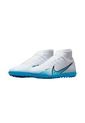 Zapatillas Nike Superfly 9 Club Turf-Blanco/Azul de Nike