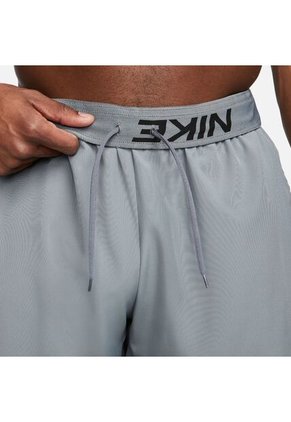 Pantaloneta Deportiva Hombre Nike Dry-Fit Flex Woven 9In - Gris