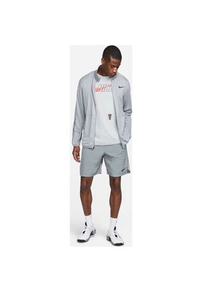 Pantaloneta Deportiva Hombre Nike Dry-Fit Flex Woven 9In - Gris