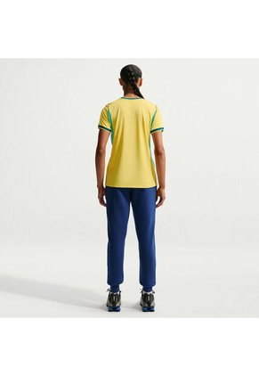 Camiseta Mujer Nike Brasil Local 2026 Amarillo