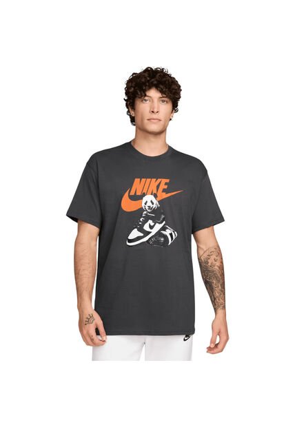 Camiseta Nike M Nsw Tee Fw Mbr Cnct Fa25 Hombre-Gris