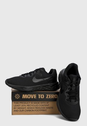Tenis Running Negro Nike Revolution 6 Next Nature