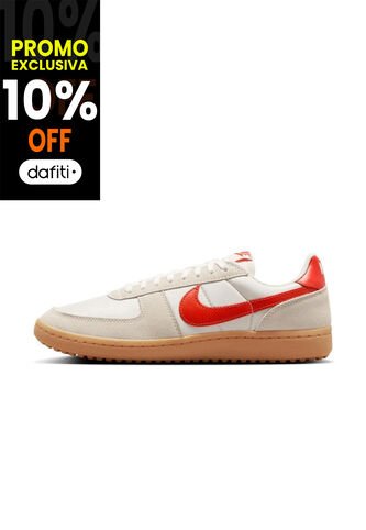 Tenis Hombre Nike Field General Blanco/Rojo Nike