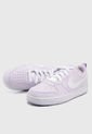 Tenis Lifestyle Lila-Blanco Nike Court Borough Low Recraft de Nike