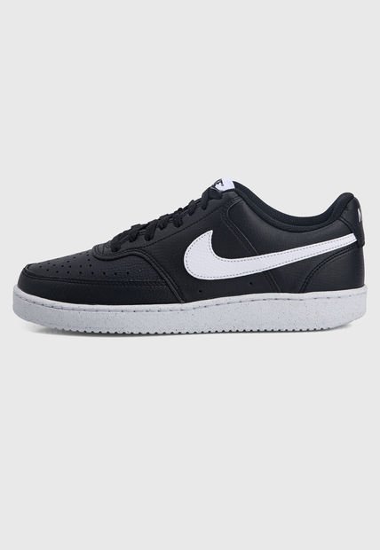 Tenis Lifestyle Negro-Blanco Nike Court Vision