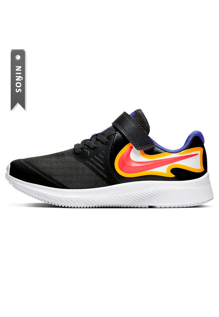 Tenis Nike Star Runner 2 Fire Para Ninos Negro Compra Ahora Dafiti Colombia