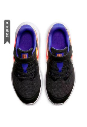 Tenis Nike Star Runner 2 Fire Para Niños-Negro