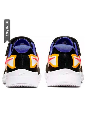 Tenis Nike Star Runner 2 Fire Para Niños-Negro