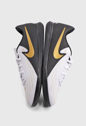 Guayo Blanco-Negro-Dorado Nike Jr. Phantom GX II Club IC