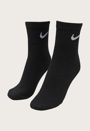 Medias X3 Negro-Blanco-Gris Nike Everyday Lightweight