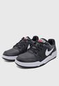 Tenis Lifestyle Negro-Blanco-Gris NIKE Full Force Low de Nike