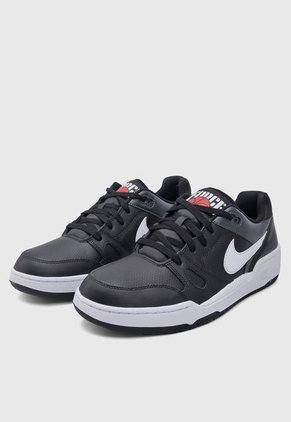 Tenis Lifestyle Negro-Blanco-Gris NIKE Full Force Low