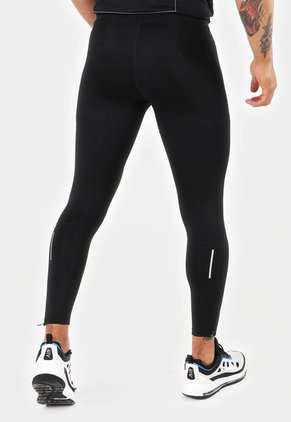 Leggings Negro-Plateado Nike